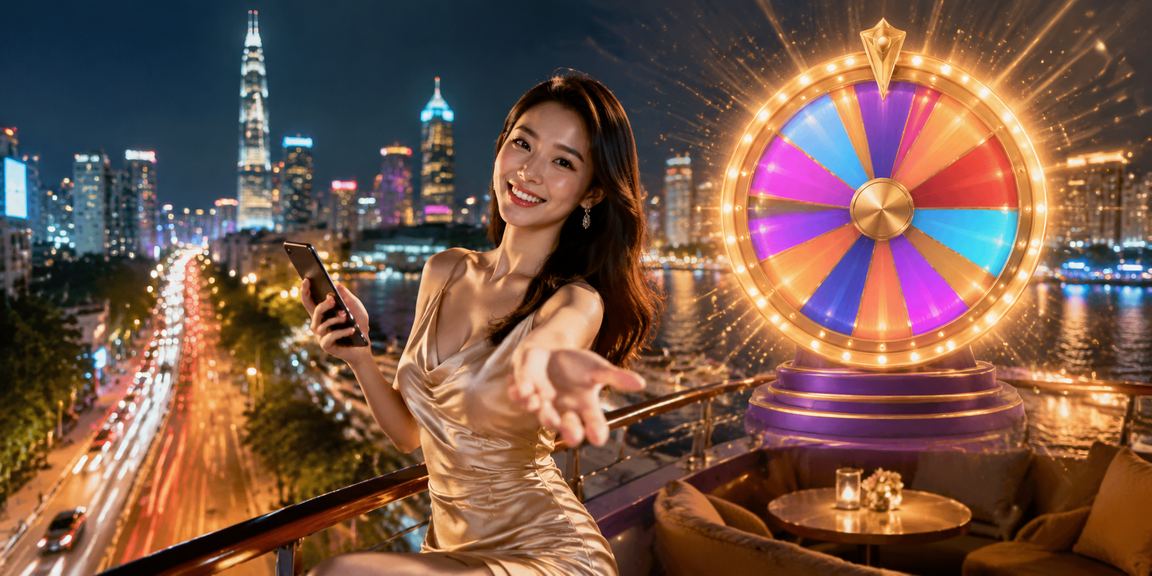 Màn hình neon rút thăm may mắn tại TP. Hồ Chí Minh – không khí giải trí xdmn