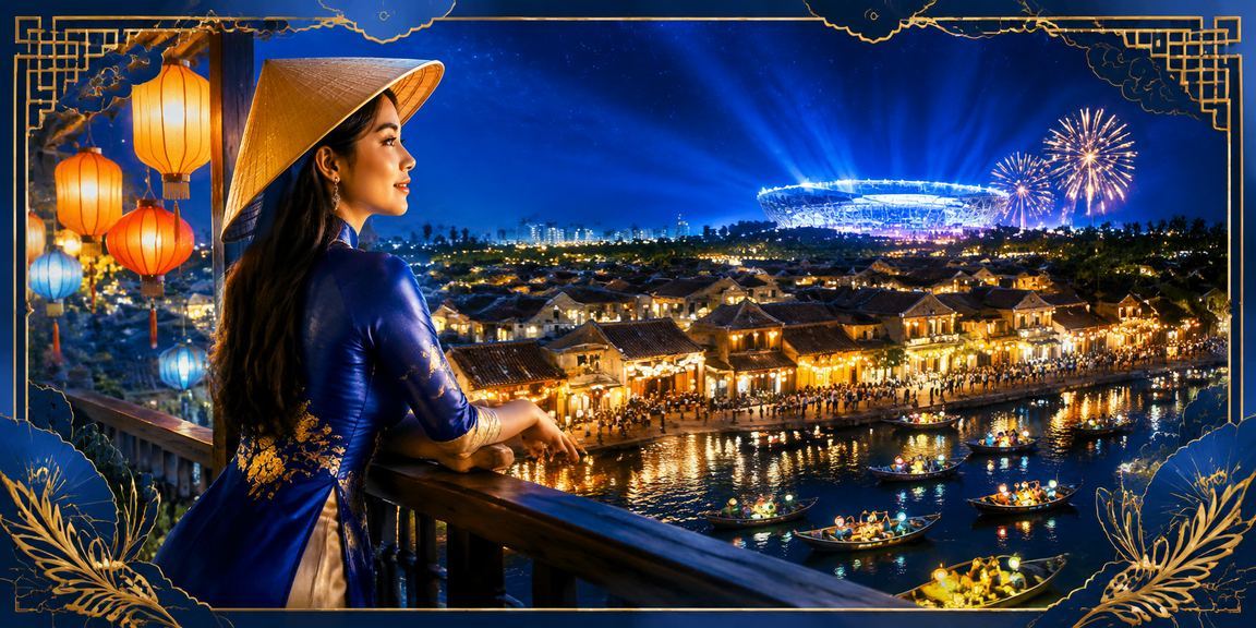 Người dùng truy cập xdmn trên di động tại Hội An
