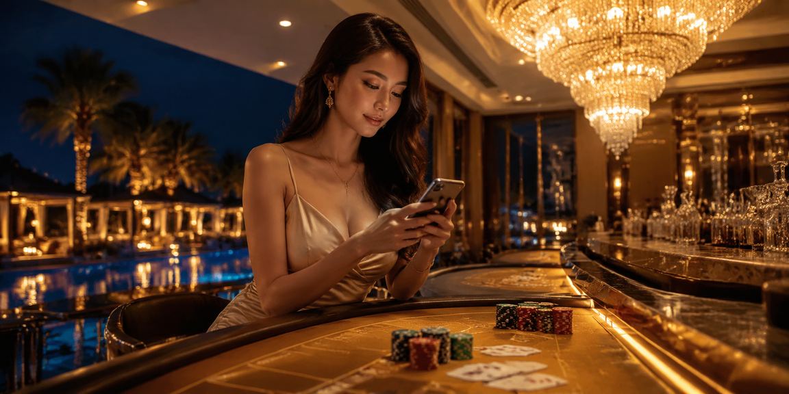 Người chơi thư giãn tại Mũi Né và trải nghiệm Baccarat trực tuyến